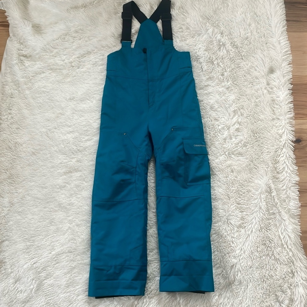 Obermeyer Kids Teal Snow Bib